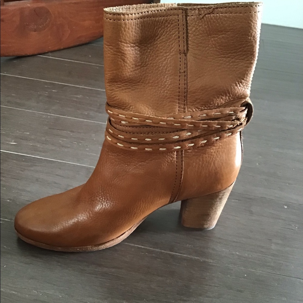 Frye Brown Leather Boots